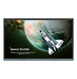 9H.F9ETK.DE8 BenQ RE6504 Pannello piatto interattivo 165,1 cm (65") 450 cd/m² 4K Ultra HD Nero, Grig