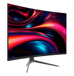LC-Power LC-M32QC Monitor PC 80 cm (31.5") 2560 x 1440 Pixel Quad HD LCD Nero, Rosso