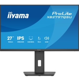 iiyama ProLite XB2797QSU-B1 Monitor PC 68,6 cm (27") 2560 x 1440 Pixel Quad HD LED Nero