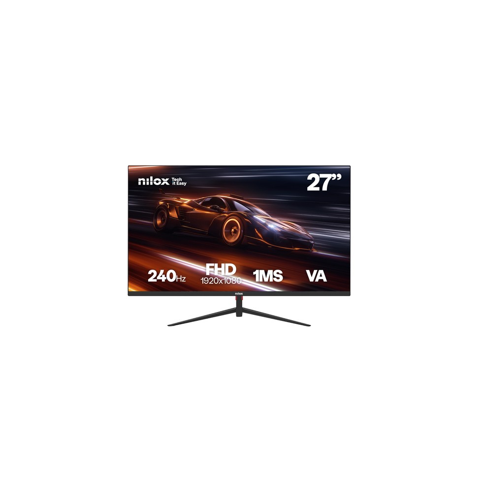 NXM27FHD2401 Nilox MONITOR 27 GAMING FHD 240HZ Monitor PC 68,6 cm (27") 1920 x 1080 Pixel Full HD LC