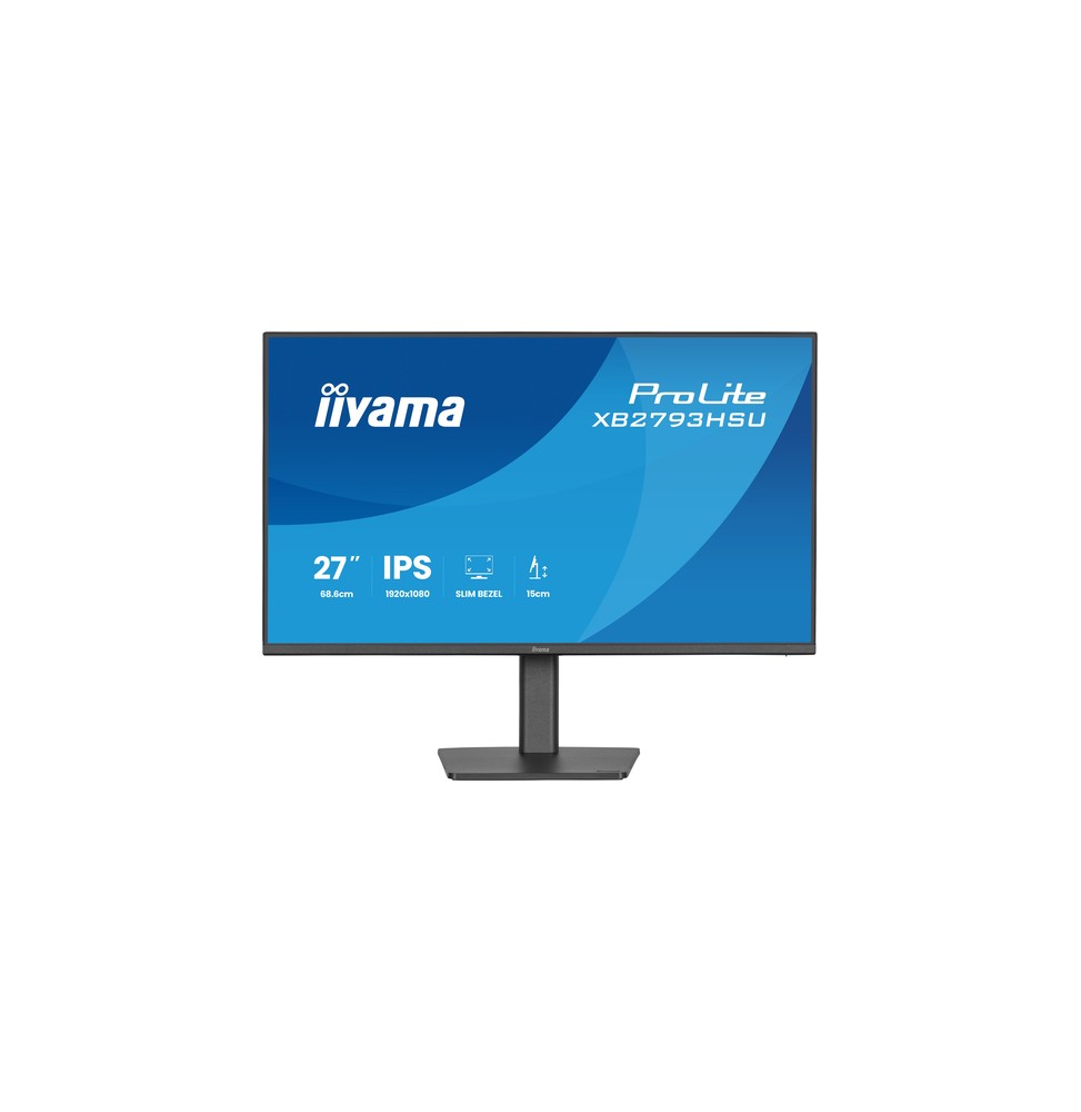 iiyama ProLite XB2793HSU-B1 Monitor PC 68,6 cm (27") 1920 x 1080 Pixel Full HD LED Nero