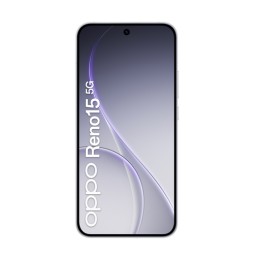 RENO15 AURORA WHITE OPPO Reno15 5G AI Smartphone, Tripla fotocamera 50+50+8MP, Selfie 50MP, Display