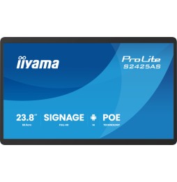 iiyama ProLite S2425AS-B1P Pannello piatto per segnaletica digitale 60,5 cm (23.8") LCD Wi-Fi 500 cd