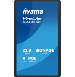 iiyama ProLite S2425AS-B1P Pannello piatto per segnaletica digitale 60,5 cm (23.8") LCD Wi-Fi 500 cd