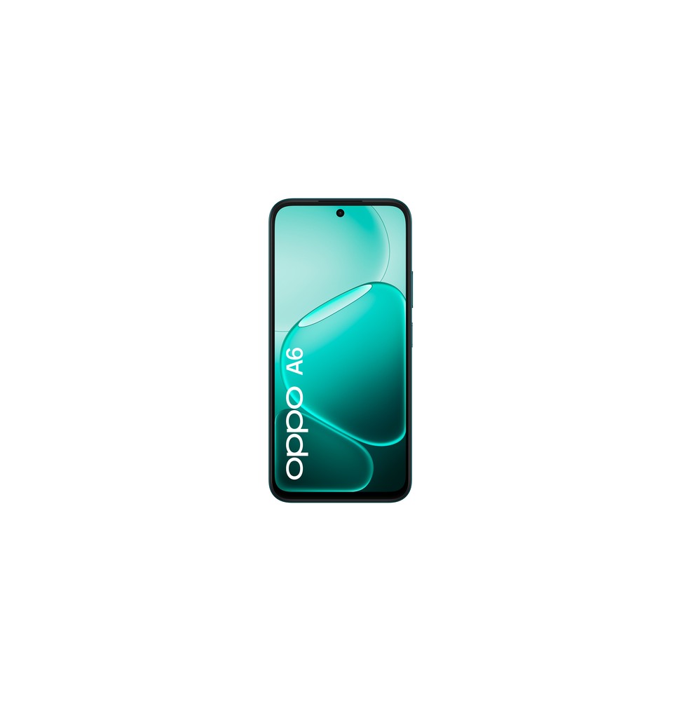 A6 4G SAPPHIRE BLACK OPPO A6 AI Smartphone, doppia fotocamera 50MP+2, Selfie 8MP, Display 6.75” 120H