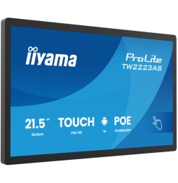 iiyama ProLite TW2223AS-B3P Monitor PC 54,6 cm (21.5") Touch screen