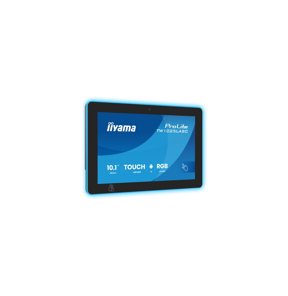 iiyama ProLite TW1025LASC-B3PNR Monitor PC 25,6 cm (10.1") 1280 x 800 Pixel WXGA LED Touch screen Mu