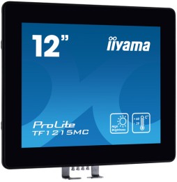 iiyama TF1215MC-B1 Monitor PC 30,7 cm (12.1") 1024 x 768 Pixel LCD Touch screen Nero