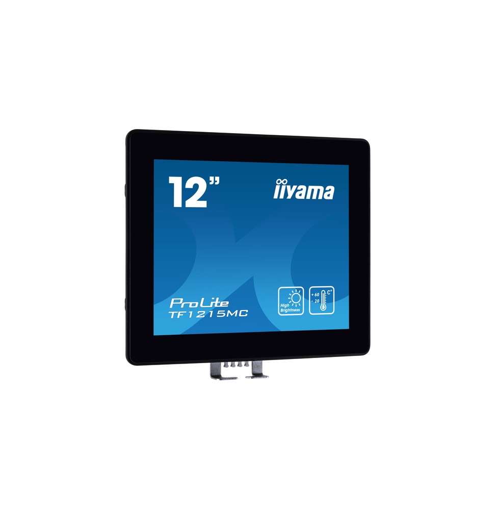 iiyama TF1215MC-B1 Monitor PC 30,7 cm (12.1") 1024 x 768 Pixel LCD Touch screen Nero