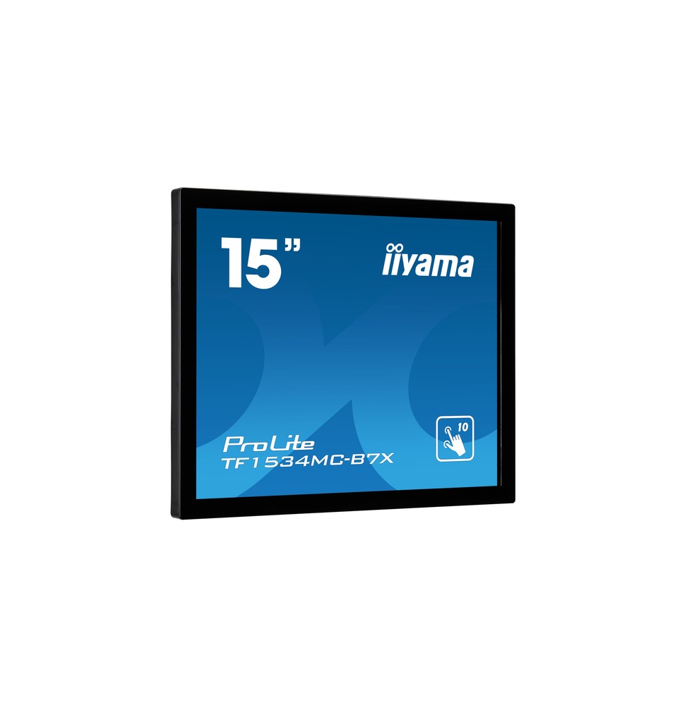 iiyama TF1534MC-B7X Monitor PC 38,1 cm (15") 1024 x 768 Pixel XGA LED Touch screen Multi utente Nero