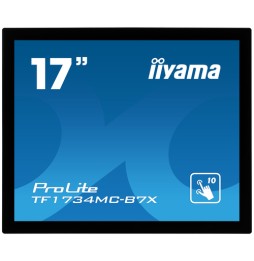 iiyama TF1734MC-B7X Monitor PC 43,2 cm (17") 1280 x 1024 Pixel SXGA LED Touch screen Nero