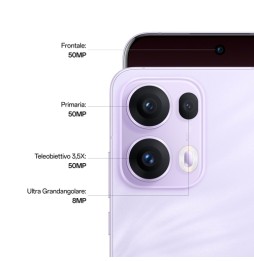 0162980287 OPPO Reno13 Pro 5G AI Smartphone, Tripla fotocamera 50+50+8MP, Selfie 50MP, Display 6.83”