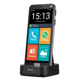 8015908830200 Brondi Amico Vero 4G 14,5 cm (5.7") Doppia SIM Android 14 3 GB 32 GB 2800 mAh Nero
