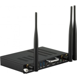 Viewsonic VPC-A31-O1 PC/stazione di lavoro 8 GB DDR4-SDRAM 128 GB SSD Slot-in PC Mini PC Nero