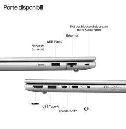 CK1Q6ET HP EliteBook 6 G1i AI Intel Core Ultra 7 265U Computer portatile 40,6 cm (16") WUXGA 16 GB D