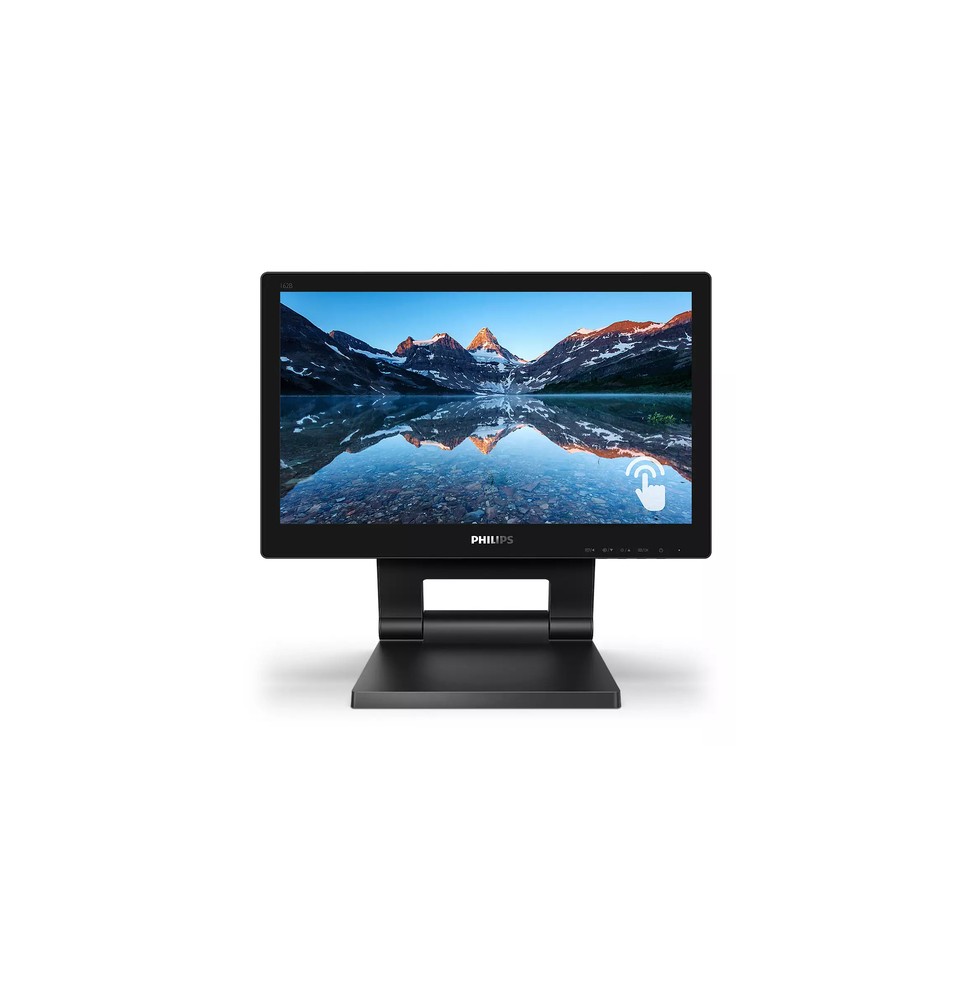 Philips 162B9T/00 Monitor PC 39,6 cm (15.6") 1366 x 768 Pixel HD LCD Touch screen Nero