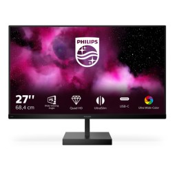 Philips C Line 276C8/00 Monitor PC 68,6 cm (27") 2560 x 1440 Pixel Quad HD LCD Nero