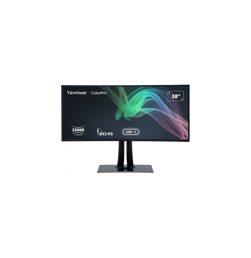 Viewsonic VP3881A Monitor PC 96,5 cm (38") 3840 x 1600 Pixel Quad HD+ LED Nero