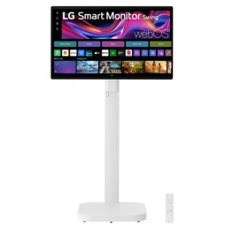 32U889SA-W LG Swing 32U889SA Schermo Personale 32" 4K Touch, base con rotelle, webOS