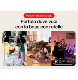 32U889SA-W LG Swing 32U889SA Schermo Personale 32" 4K Touch, base con rotelle, webOS