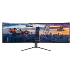 LC-Power LC-M49-DQHD-120-C-Q Monitor PC 124,5 cm (49") 5120 x 1440 Pixel UltraWide Quad HD QLED Nero