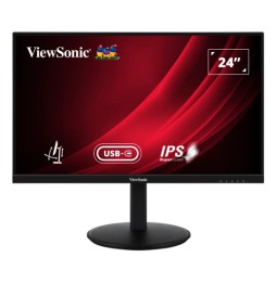 VS20138 Viewsonic VG Series VG2409-MHDU-2 Monitor PC 60,5 cm (23.8") 1920 x 1080 Pixel Full HD LED N