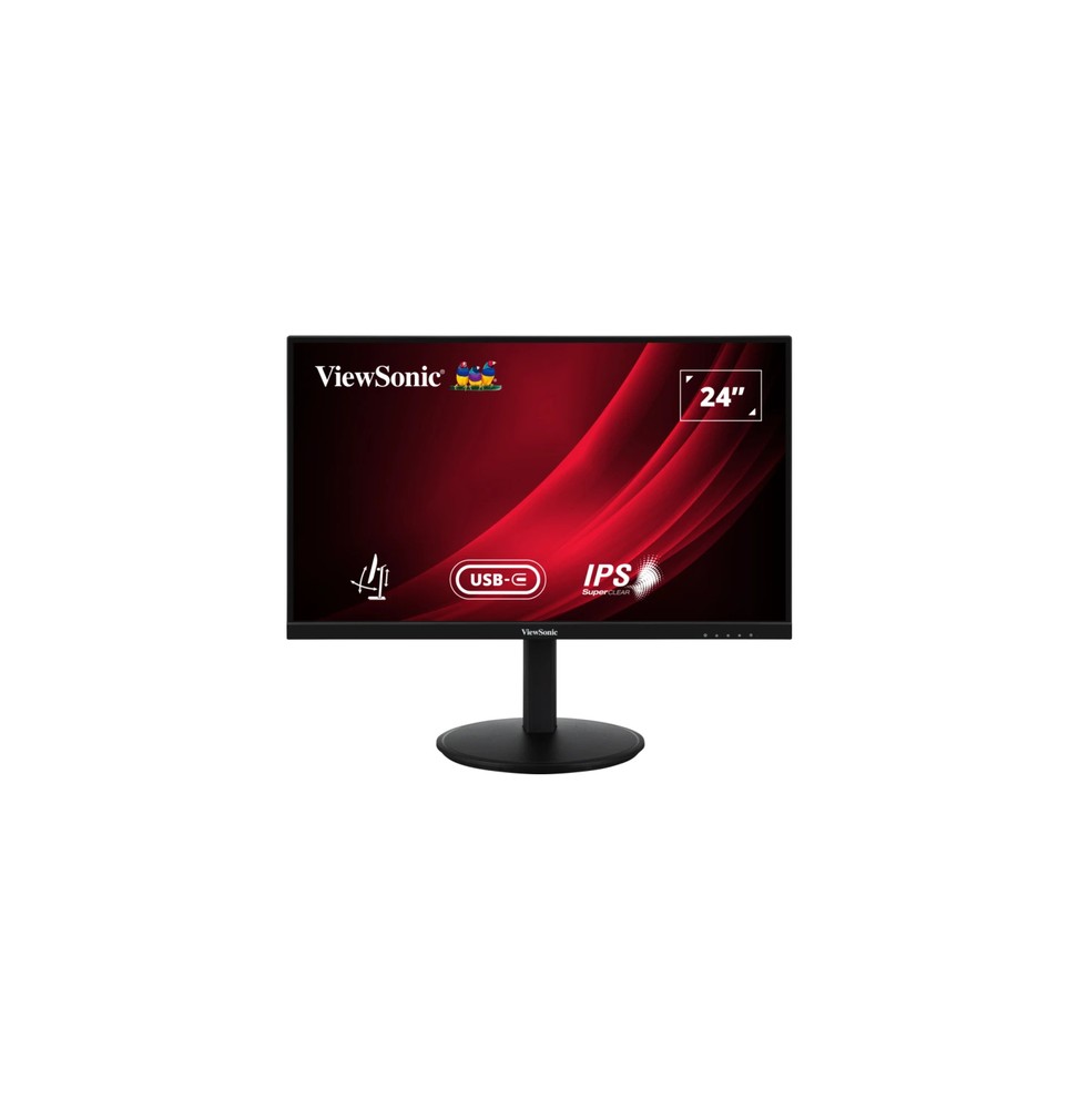VS20138 Viewsonic VG Series VG2409-MHDU-2 Monitor PC 60,5 cm (23.8") 1920 x 1080 Pixel Full HD LED N