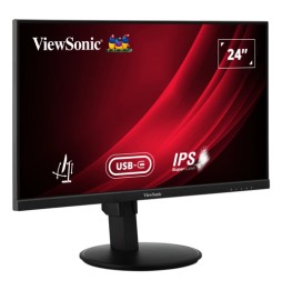 VS20138 Viewsonic VG Series VG2409-MHDU-2 Monitor PC 60,5 cm (23.8") 1920 x 1080 Pixel Full HD LED N