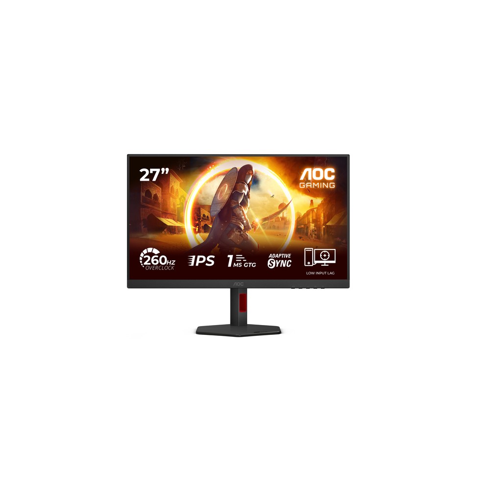 AOC G4 27G4ZR Monitor PC 68,6 cm (27") 1920 x 1080 Pixel Full HD LED Nero, Rosso