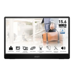 9S6-3PB70H-021 MSI PRO MP161DE E2 Monitor PC 39,6 cm (15.6") 1920 x 1080 Pixel Full HD LED Nero