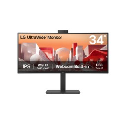 34BA85QE-B.AEU LG 34BA85QE-B Monitor PC 86,4 cm (34") 3440 x 1440 Pixel Wide Quad HD LCD Nero