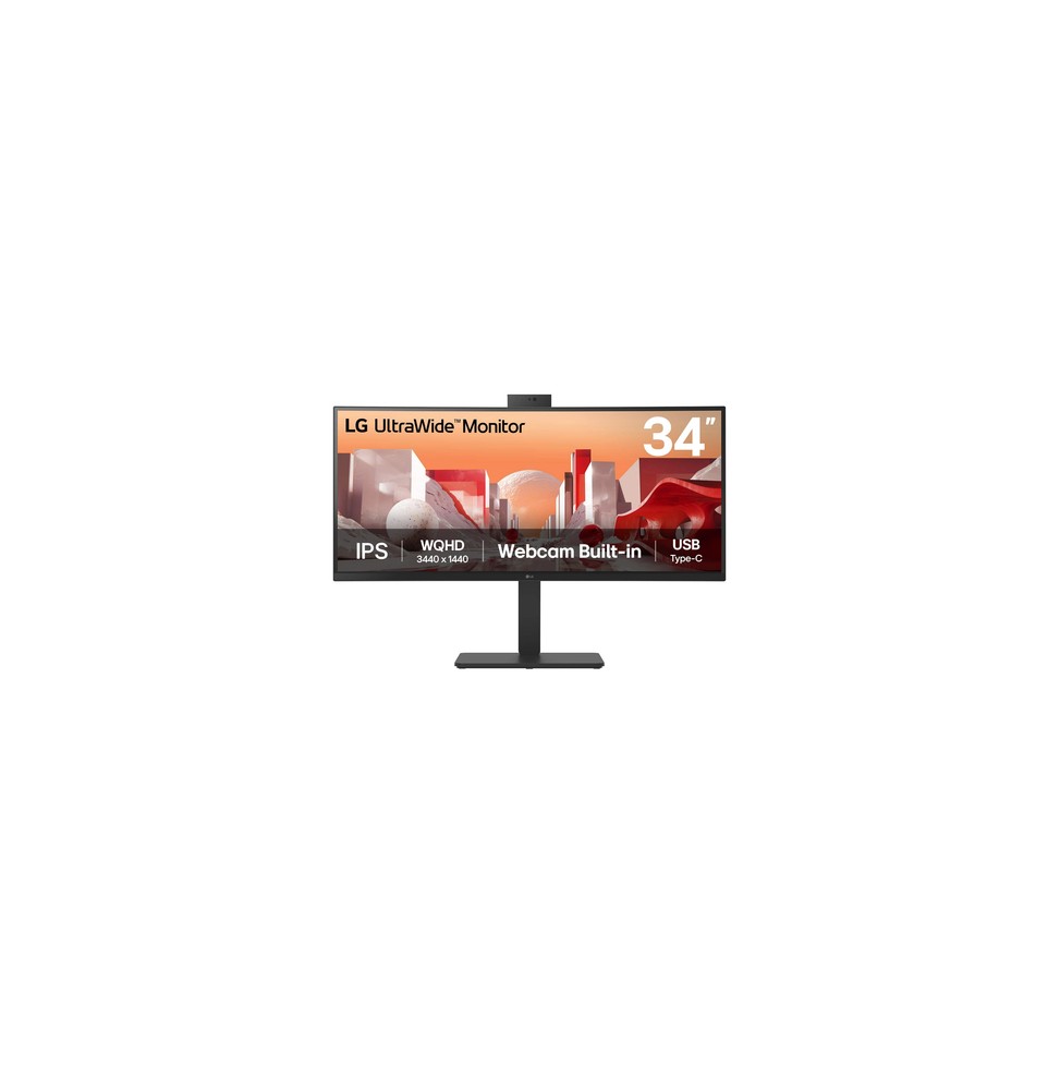 34BA85QE-B.AEU LG 34BA85QE-B Monitor PC 86,4 cm (34") 3440 x 1440 Pixel Wide Quad HD LCD Nero