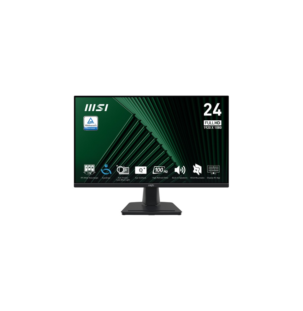 PRO MP245G MSI Pro MP245G Monitor PC 60,5 cm (23.8") 1920 x 1080 Pixel Full HD LCD Nero
