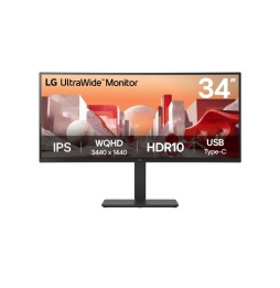 34BA75QE-B.AEU LG 34BA75QE-B Monitor PC 86,4 cm (34") 3440 x 1440 Pixel Wide Quad HD LCD Nero