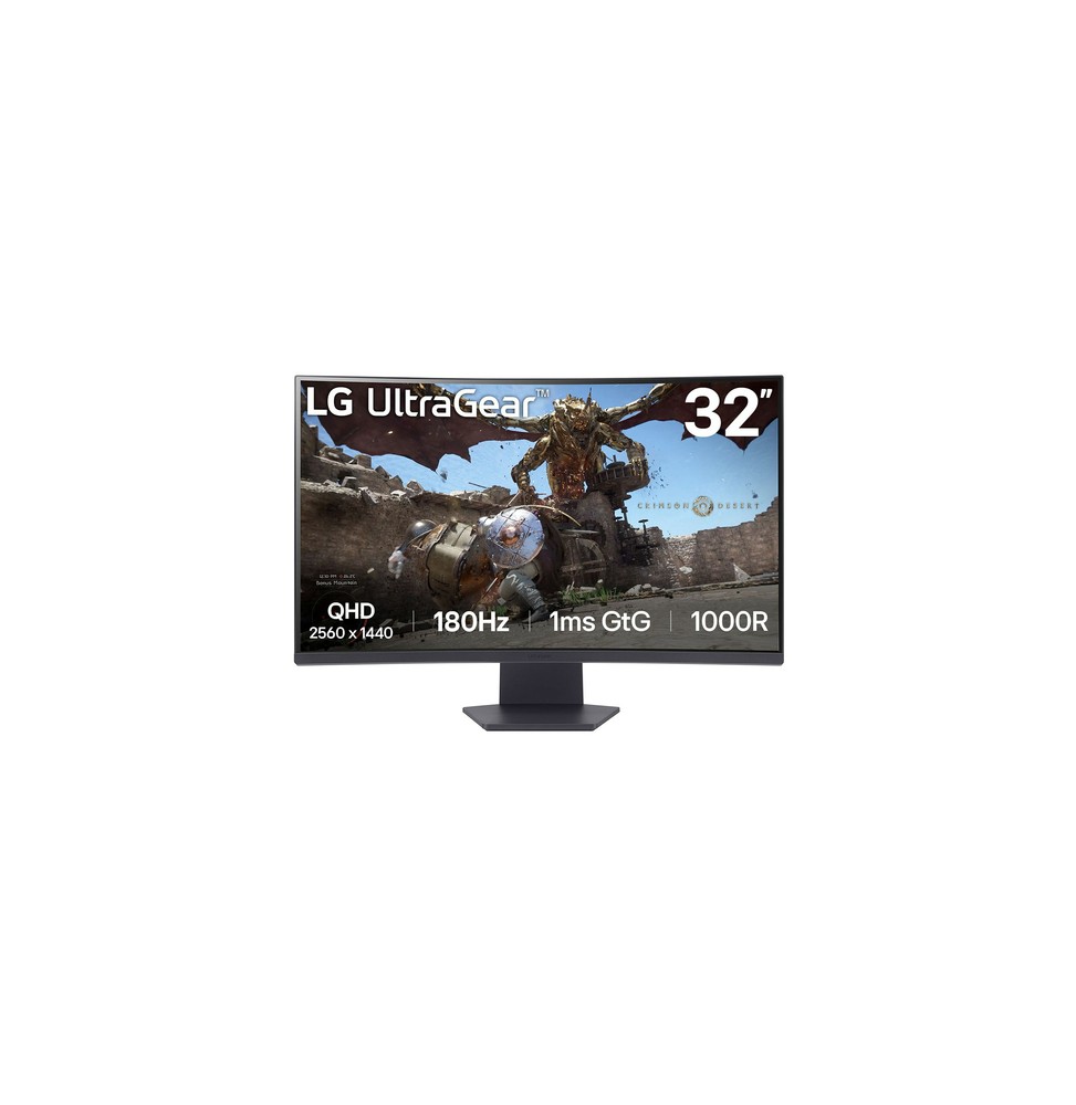 32GS60QC-B.AEUQ LG 32GS60QC-B Monitor PC 80 cm (31.5") 2560 x 1440 Pixel Quad HD LCD Nero