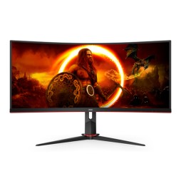CU34G2XP/BK AOC G2 CU34G2XP Monitor PC 86,4 cm (34") 3440 x 1440 Pixel UltraWide Quad HD LED Nero, R