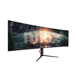 Nilox NXM49CRVDC Monitor PC 124,5 cm (49") 5120 x 1440 Pixel Dual QHD LED Nero