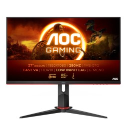 AOC G2 27G2ZN3/BK Monitor PC 68,6 cm (27") 1920 x 1080 Pixel Full HD LCD Nero, Rosso