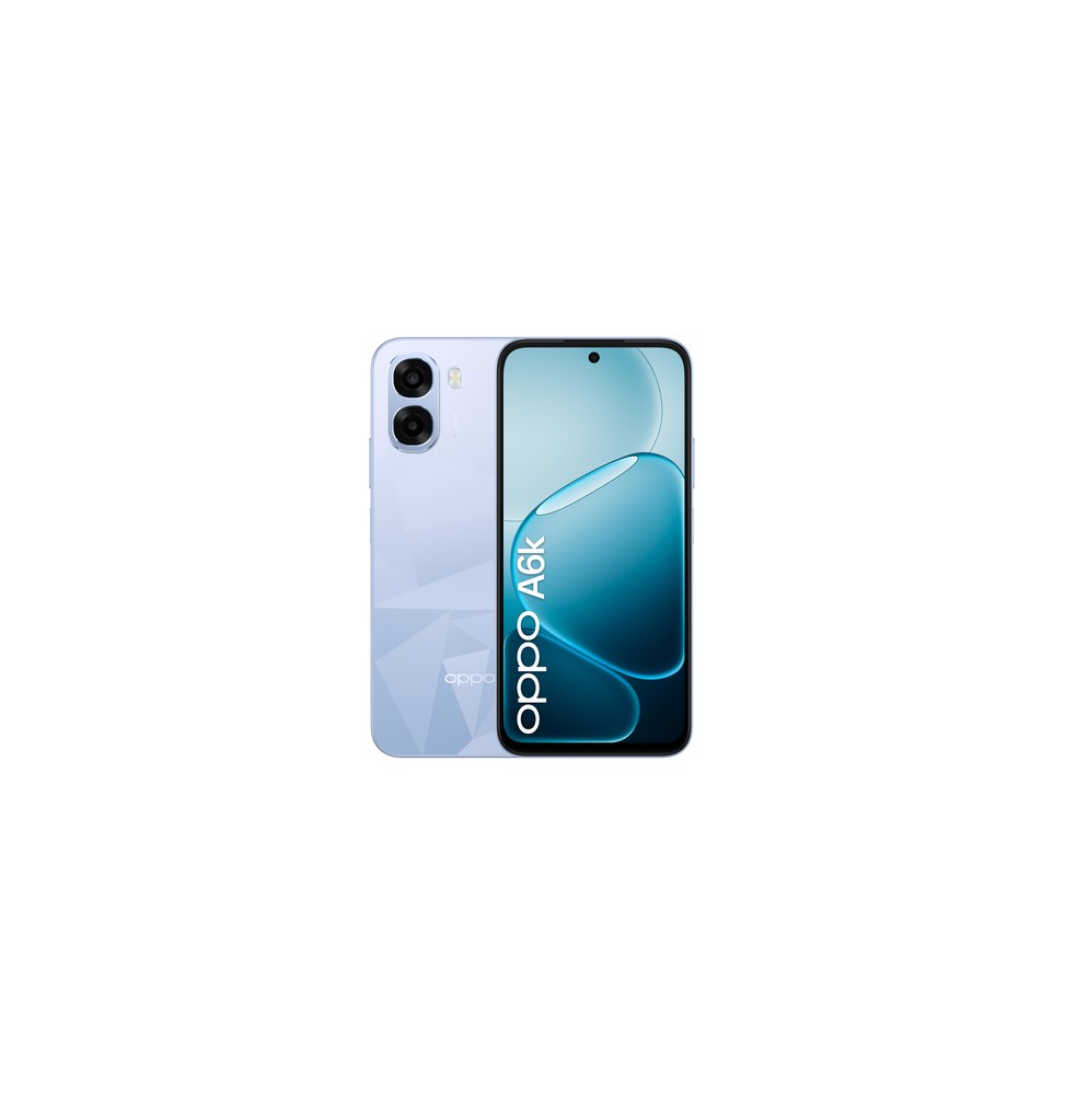 0165170287 OPPO A6k AI Smartphone, doppia fotocamera 13MP+QVGA, Selfie 5MP, Display 6.75” 120HZ IPS