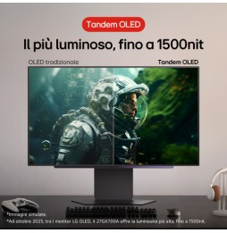 27GX700A-B.AEU LG UltraGear OLED 27GX700A Monitor Gaming 27" QHD 280Hz Tandem OLED