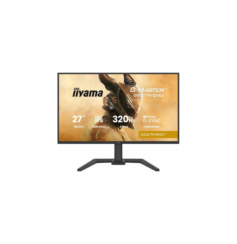 iiyama G-MASTER GB2791QSU-B1 Monitor PC 68,6 cm (27") 2560 x 1440 Pixel Wide Quad HD Nero