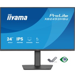 iiyama ProLite XB2493HSU-B1 Monitor PC 60,5 cm (23.8") 1920 x 1080 Pixel Full HD LED Nero
