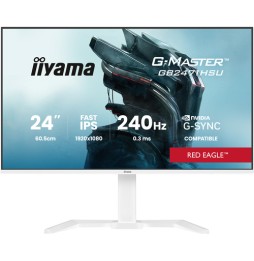 iiyama G-MASTER GB2471HSU-W1 Monitor PC 60,5 cm (23.8") 1920 x 1080 Pixel Bianco