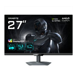 GIGABYTE G27U Monitor da gioco 27” 4K UHD - Modalità doppia (4K 160Hz o FHD 320Hz), 3840 x 2160, 1ms