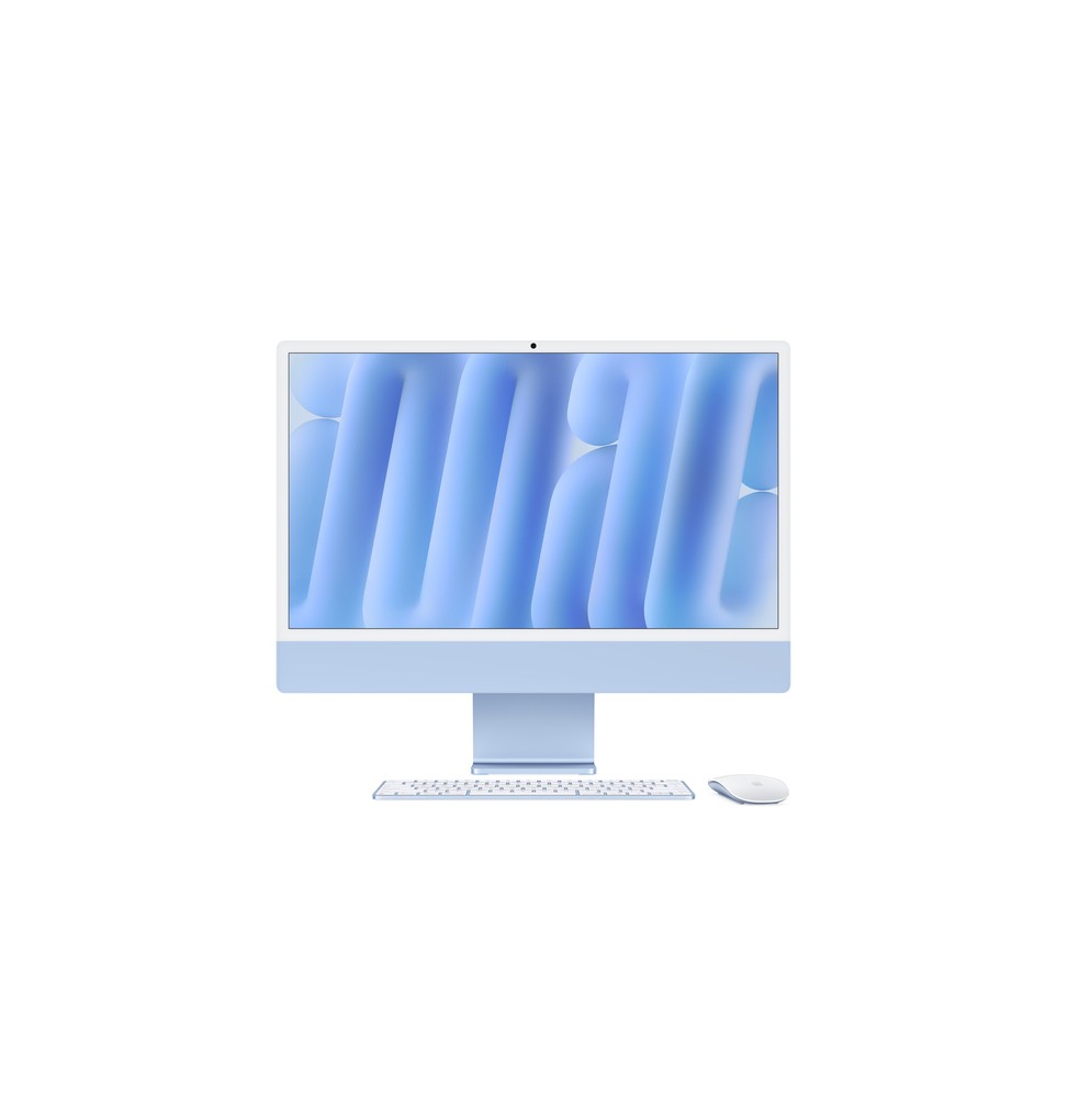 Apple iMac 24"Retina Display 4,5K, Chip M4 con CPU 10‑core, GPU 10‑core, 24GB, 512GB SSD, Blu
