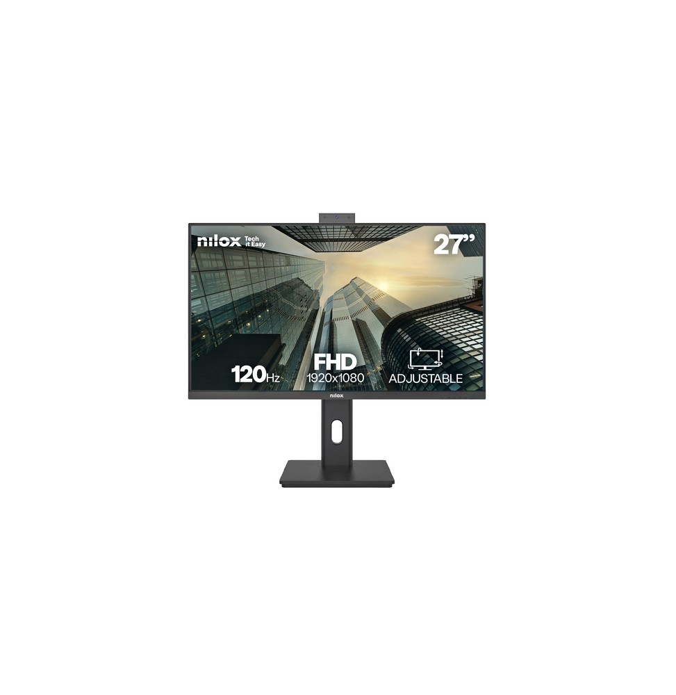 Nilox NXM27RWEB02B Monitor PC 68,6 cm (27") 1920 x 1080 Pixel Full HD LED Nero