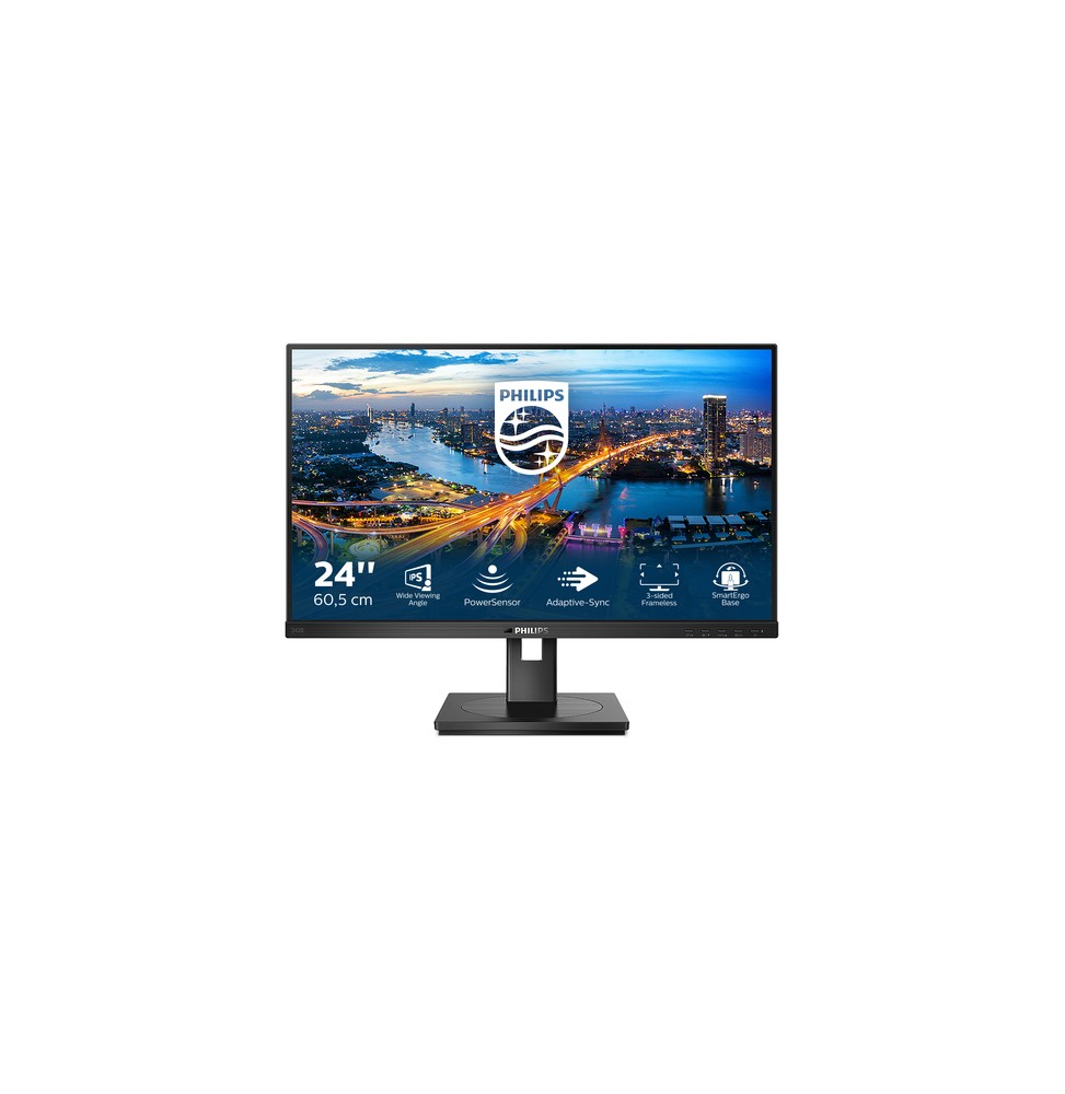 Philips B Line 242B1/00 LED display 60,5 cm (23.8") 1920 x 1080 Pixel Full HD Nero