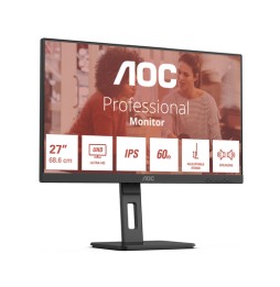 AOC E3 U27E3UF Monitor PC 68,6 cm (27") 3840 x 2160 Pixel 4K Ultra HD LED Nero