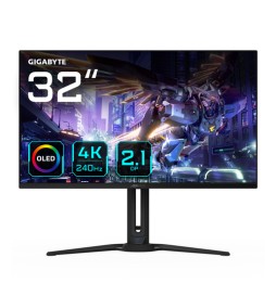 AORUS FO32U2P GIGABYTE AORUS Monitor da gioco OLED FO32U2P da 32” - 3840 x 2160 (UHD), 240Hz, 0,03ms