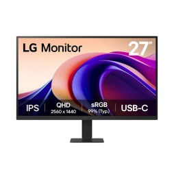 27U631A-B LG 27'' QHD Monitor Monitor PC 68,6 cm (27") 2560 x 1440 Pixel Quad HD Nero